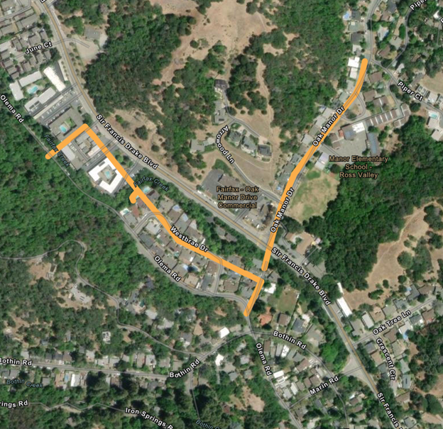 Westbrae Dr and Oak Manor Dr FX